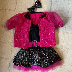 3 Piece Girls Dance Costume
